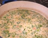 A picture of step 4 of Zuppa Toscana.
