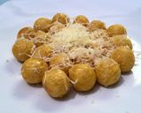 Foto langkah ke 6 dari resep Bola-bola Ubi.