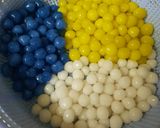 Hình bước làm 4 của món Chè bột lọc 3 màu