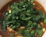 A picture of step 11 of Hot and Sour Soup.