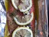 Lemon and Garlic Butter Rainbow Trout