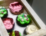 Foto del paso 5 de la receta: Cupcakes decorados de Halloween 🎃