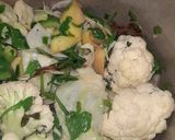 Spinach and Mix Vegetable Soup रेसिपी चरण 6 फोटो