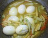 Foto langkah ke 2 dari resep Telur,manisah(labu siam) bumbu kuning.