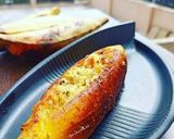 A picture of step 3 of STUFFED & ROASTED BANANA/PAZHAM NIRACHATHU.
