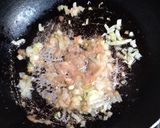 Foto del paso 3 de la receta: Huevos revueltos/batidos con mortadela