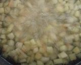 A picture of step 2 of Tuti fruti from water melon rind.