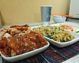 Foto langkah ke 8 dari resep Korean Bbq homemade with Japchae and Kimchi.