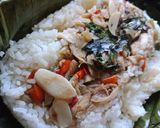 Foto langkah ke 8 dari resep Nasi Bakar Ayam Kemangi.