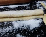 صورة لخطوة 148 من وصفة 🍞🥐عجائب تشكيل العجينة المورقه 🥐🍞