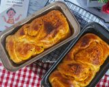 Foto langkah ke 10 dari resep Roti Keju Bolognese Tanpa Ulen (Minyak) #624.