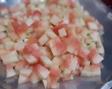 A picture of step 1 of Tutti frutti.