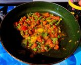 A picture of step 5 of Mumbai Street-Style Tawa Pulao.