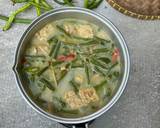 Cara Membuat Sayur Lodeh Kancang Panjang Tempe Bumbu Iris 4