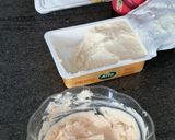 A picture of step 2 of Cream Cheese and Sausage Toasts.
