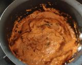 A picture of step 6 of Creamy Mushroom masala gravy.