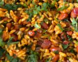 A picture of step 4 of Mamara poha.