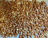 A picture of step 1 of Roasted peanuts /Karanga.