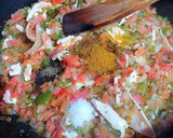 Foto del paso 9 de la receta: Arroz con roux de curry japonés, huevas y cocochas de calamar