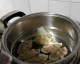 A picture of step 4 of Steamed “Clean Out the Fridge” Ravioli.