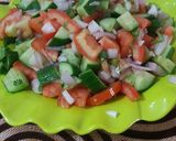 A picture of step 5 of Kachomar salad.