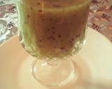 Une image de l'étape 2 de Jus de kiwi et banane.