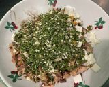 Une image de l'étape 9 de Tomates farcies aux sardines à l'huile, feta et herbes.
