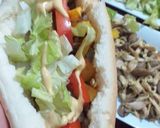عکس مرحله 1 از دستور ساندویچ مرغ