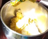 A picture of step 5 of 3 flavors Cake (CHOCOLATE, VANILLA, RED VELVET CAKES).