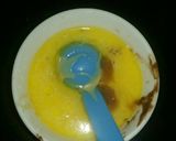 A picture of step 1 of Nutela cup cake.