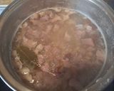 Füstölt csülkös - szalonnás- babos - galuska recept fázis 1 fotója
