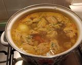 Zöldségleves májkrémes grízgaluskával #gluténmentes recept fázis 6 fotója