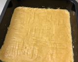 A picture of step 2 of Chocolate caramel shortbread.