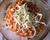 A picture of step 4 of Tomato creamy risotto.
