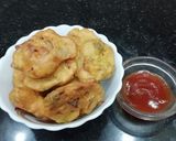 A picture of step 6 of Onion Bhajiya.