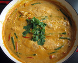 A picture of step 2 of Thai Red Fish Curry.