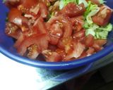 Foto del paso 4 de la receta: Pechuga salteada y Ensalada de lechuga y tomate