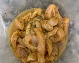 Foto del paso 3 de la receta: Pechuga de pollo en tiras con curry