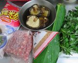 A picture of step 1 of Mugwort Rice Cakes (Hakka Pig Basket Cake).