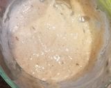 A picture of step 1 of California 100% Whole Grain Sourdough Bread.