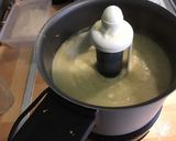 Une image de l'étape 6 de Sauce fromagère au jus de rhubarbe, épices et emmental.