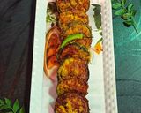 A picture of step 5 of Baingan Bhaja (Bengali Eggplant Fritters).