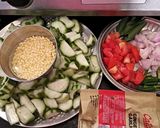 A picture of step 2 of Turai & Split Moong dal Sabji.