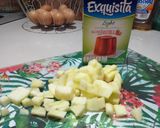 Foto del paso 1 de la receta: Gelatina light con manzana ❤