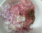 Hình bước làm 2 của món Canh rong biển thịt băm
