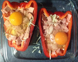 Foto del paso 4 de la receta: Pimiento rojo con huevo