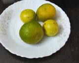 A picture of step 1 of Orange Mocktail.