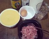 รูปขั้นตอนการทำที่ 1 ของ ขนมปังหน้าหมูคีโต ใช้หม้อทอดไร้น้ำมัน