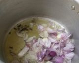 A picture of step 5 of Veg biryani in electric rice cooker.