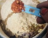 A picture of step 4 of Sattu Bafla with Dal.